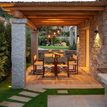 Luxury In Granito Sardo Con Piscina Villa *